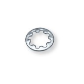 Zahnscheibe DIN6797 (Form J) innengezahnt M2 Edelstahl A2